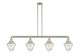 Innovations - 214-SN-G664-7-LED - LED Island Pendant - Franklin Restoration - Brushed Satin Nickel