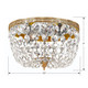 Ceiling Mount Two Light Flush Mount (710-OB-CL-SAQ)