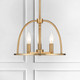 Abbott Three Light Chandelier (ABB-3003-VG)