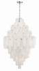 Crystorama - ADD-319-CH-WH - 20 Light Chandelier - Addis - Polished Chrome
