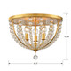 Roxy Three Light Flush Mount (ROX-A9000-GA)