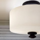 Travis Two Light Semi Flush Mount (TRA-A3302-BF)