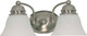 Nuvo Lighting - 60-341 - Two Light Vanity - Empire - Brushed Nickel