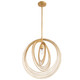 Doral One Light Pendant (DOR-B7711-RG)