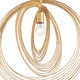 Doral One Light Pendant (DOR-B7711-RG)
