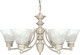 Nuvo Lighting - 60-359 - Six Light Chandelier - Empire - Textured White