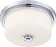 Nuvo Lighting - 60-4591 - Two Light Flush Mount - Soho - Polished Chrome