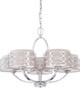 Nuvo Lighting - 60-4625 - Five Light Chandelier - Harlow - Polished Nickel