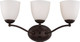 Nuvo Lighting - 60-5133 - Three Light Vanity - Patton - Prairie Bronze