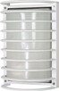Nuvo Lighting - 60-532 - One Light Outdoor Bulk Head - Die Cast Bulk Heads Semi Gloss White - Semi Gloss White