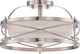 Nuvo Lighting - 60-5331 - Two Light Semi Flush Mount - Ginger - Brushed Nickel