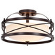 Ginger Two Light Semi Flush Mount (60-5335)