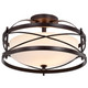 Ginger Two Light Semi Flush Mount (60-5335)