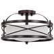 Ginger Two Light Semi Flush Mount (60-5335)