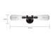 Beaker Two Light Wall Sconce (60-5363)