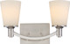 Nuvo Lighting - 60-5822 - Two Light Vanity - Laguna - Brushed Nickel