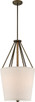 Nuvo Lighting - 60-5899 - Three Light Pendant - Seneca - Mahogany Bronze