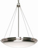 Nuvo Lighting - 60-610 - Three Light Pendant - Polaris - Brushed Nickel