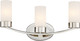 Nuvo Lighting - 60-6223 - Three Light Vanity - Denver - Polished Nickel