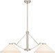 Nuvo Lighting - 60-6248 - Two Light Island Pendant - Nome - Brushed Nickel
