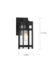 Tofino One Light Outdoor Wall Lantern (60-6571)