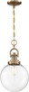 Nuvo Lighting - 60-6671 - One Light Pendant - Skyloft - Burnished Brass