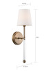 Olmstead One Light Wall Sconce (60-6687)