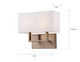 Tribeca Two Light Vanity (60-6717)