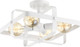 Nuvo Lighting - 60-6724 - Four Light Flush Mount - Prana - White