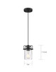 Antebellum One Light Mini Pendant (60-6732)