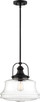 Nuvo Lighting - 60-6759 - One Light Pendant - Basel - Bronze / Clear Glass Nuvo Lighting - 60-6759 - One Light Pendant - Basel - Bronze / Clear Glass