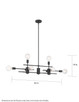 Delphi Eight Light Island Pendant (60-6862)