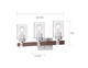 Arabel Three Light Vanity (60-6963)