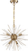 Nuvo Lighting - 60-6992 - Six Light Chandelier - Cirrus - Vintage Brass