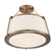 Cutty Three Light Semi Flush Mount (60-6997)