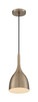 Nuvo Lighting - 60-7076 - One Light Pendant - Bellcap - Burnished Brass