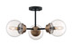 Axis Three Light Semi Flush Mount (60-7123)