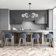 Axis Six Light Chandelier (60-7136)