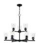 Bransel Nine Light Chandelier (60-7289)