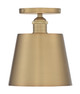 Motif One Light Semi Flush Mount (60-7321)