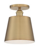 Motif One Light Semi Flush Mount (60-7321)