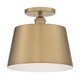 Motif One Light Semi Flush Mount (60-7322)