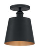 Motif One Light Semi Flush Mount (60-7331)