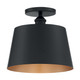 Motif One Light Semi Flush Mount (60-7332)