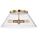 Dover Three Light Flush Mount (60-7422)