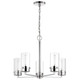 Nuvo Lighting - 60-7635 - Five Light Chandelier - Intersection - Polished Nickel
