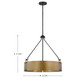 Halter Four Light Pendant (60-7693)