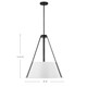 Brewster Three Light Pendant (60-7697)