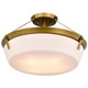 Rowen Four Light Semi Flush Mount (60-7752)
