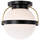 Lakeshore One Light Flush Mount (60-7771)